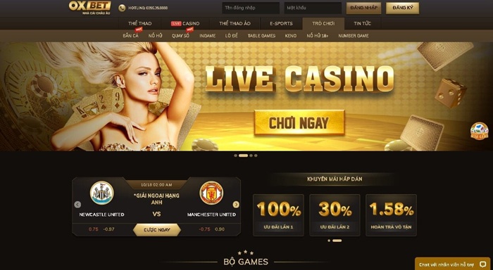 Nhà cái OXBET – Link vào OXBET cá cược không bị chặn