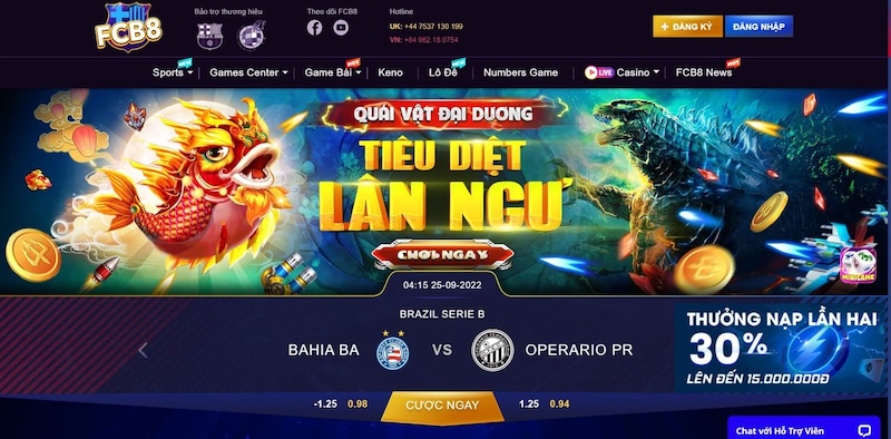 Hướng dẫn rút tiền tài khoản FCB8