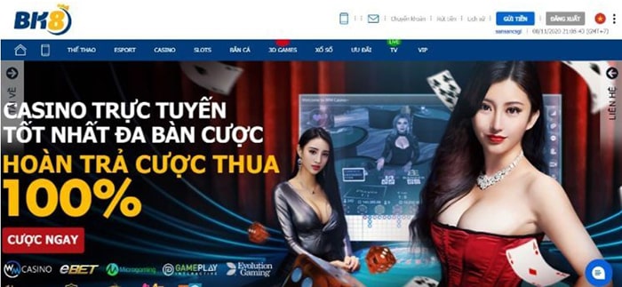 BK8 – thương hiệu nổi bật trên thị trường cá cược